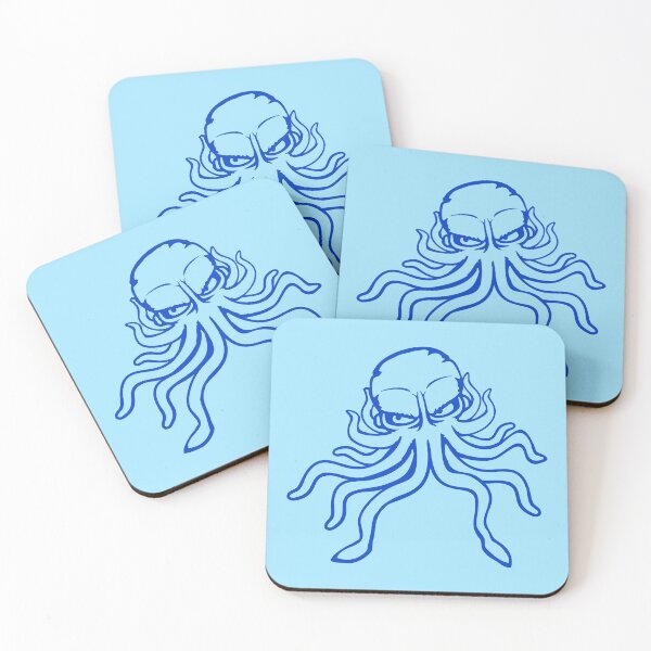 Artikelvorschau, Octopus Tintenfisch Kopffüßer cool Tentakel Seeungeheuer entworfen und verkauft von shirt-o-mat.