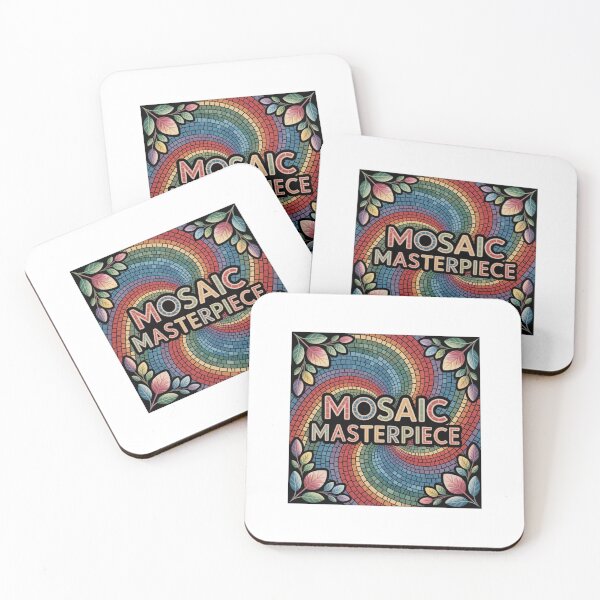 Item preview, Mosaic Masterpiece – Colorful Spiral Mosaic Art designed and sold by Homecrate01.