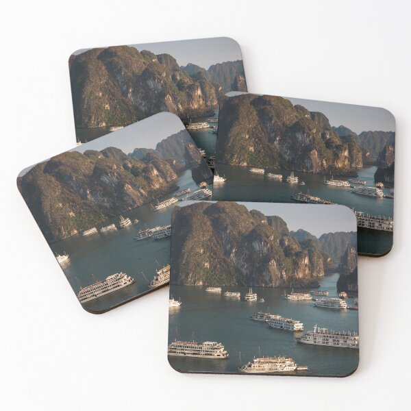 Item preview, Halong Bay Vietnam just before sunset designed and sold by BennysPassport.