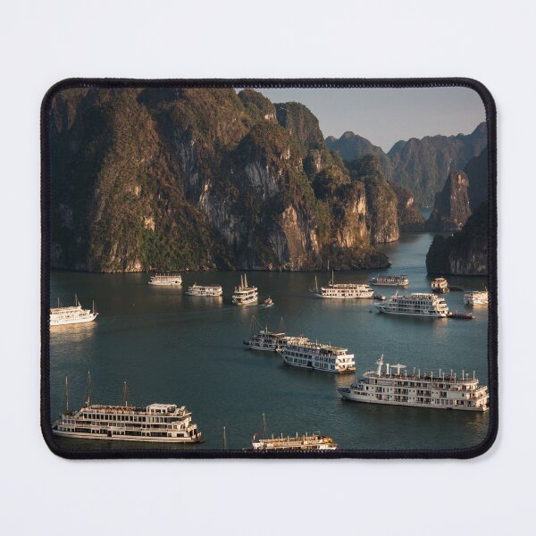 Item preview, Halong Bay Vietnam just before sunset designed and sold by BennysPassport.