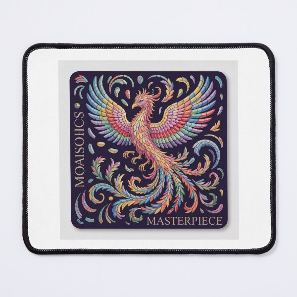 Item preview, Phoenix Mosaic – Majestic Firebird Art designed and sold by Homecrate01.