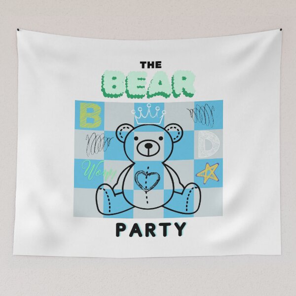 Item preview, The Bear Party designed and sold by mintmono-studio.