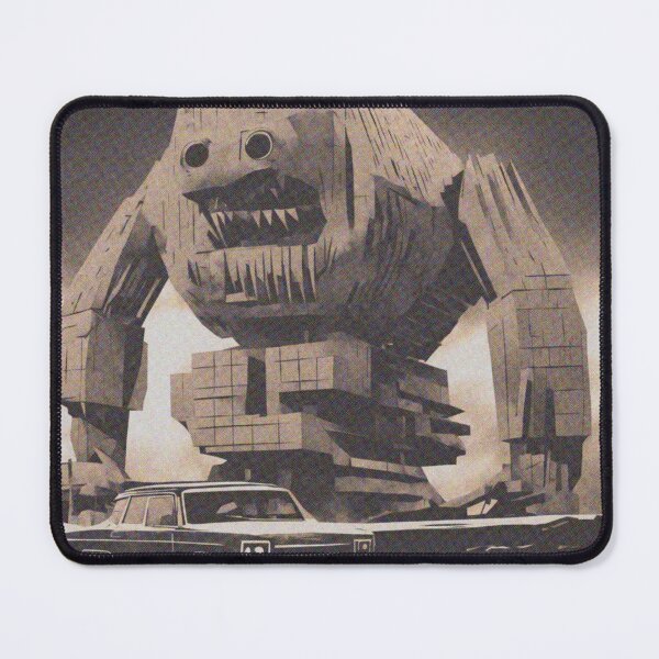 Item preview, brutalist monster designed and sold by stolzer85.