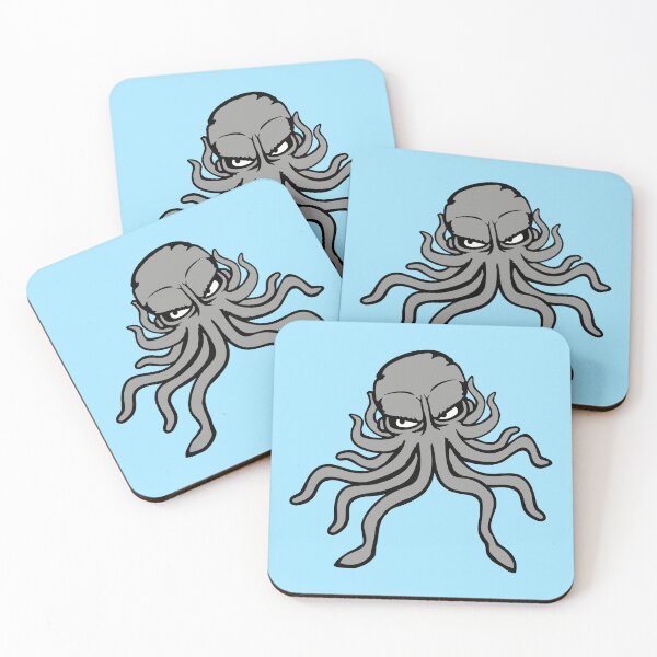 Item preview, Octopus squid cephalopod cool tentacle sea monster designed and sold by shirt-o-mat.