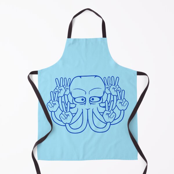 Item preview, Kraken Peace Hand Sign Victory Symbol Hands Fun designed and sold by shirt-o-mat.