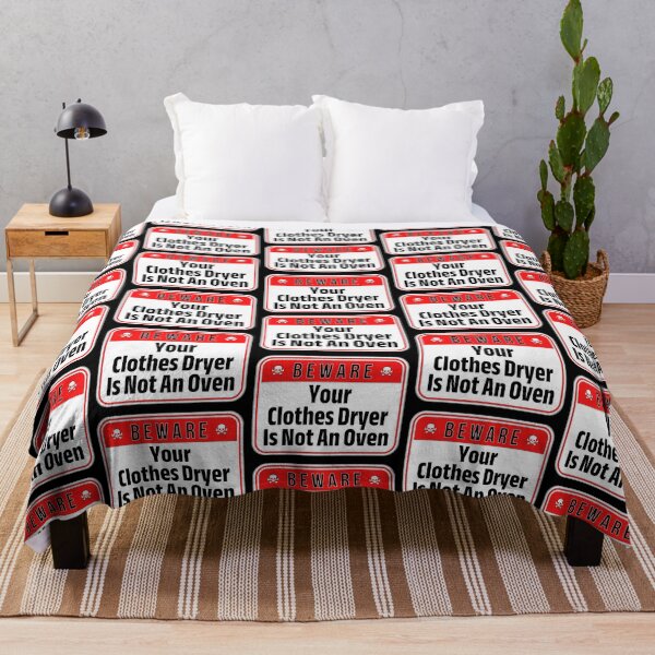 Item preview, BEWARE: Your Clothes Dryer Is Not An Oven - funny warning signs designed and sold by DesignsFromTW-S.