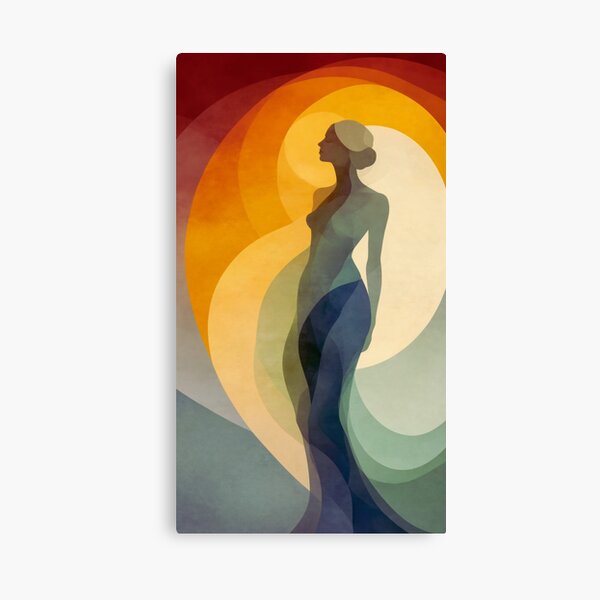 Item preview, Vibrant Silhouette designed and sold by OpenCanvasCo.