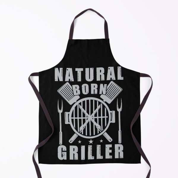 Item preview, Retro Mens Vintage Natural Born Griller Dad Father's Day Tee designed and sold by smartrocket.