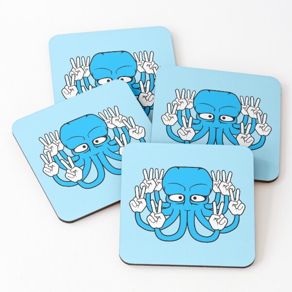 Item preview, Kraken Peace Hand Sign Victory Symbol Hands Fun designed and sold by shirt-o-mat.