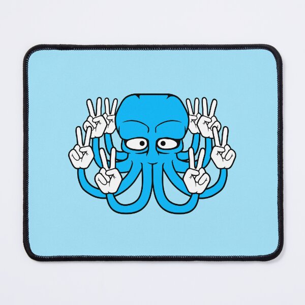 Item preview, Kraken Peace Hand Sign Victory Symbol Hands Fun designed and sold by shirt-o-mat.
