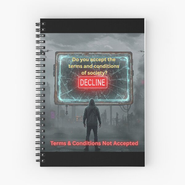 Item preview, Terms & Conditions Not Accepted designed and sold by NPCDripGod.