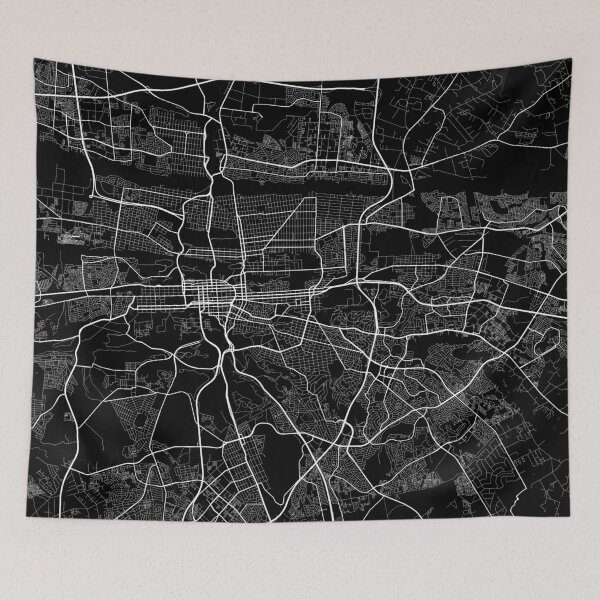 Item preview, Pretoria City Map of South Africa - Full Moon designed and sold by deMAP.