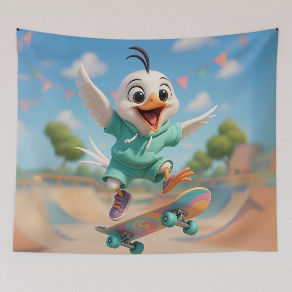 Item preview, Skater Tropicbird designed and sold by Sillytoe.