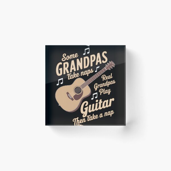 Item preview, Some Grandpas Take Naps Real Grandpas Play Guitar designed and sold by MAKOPOKOShop.