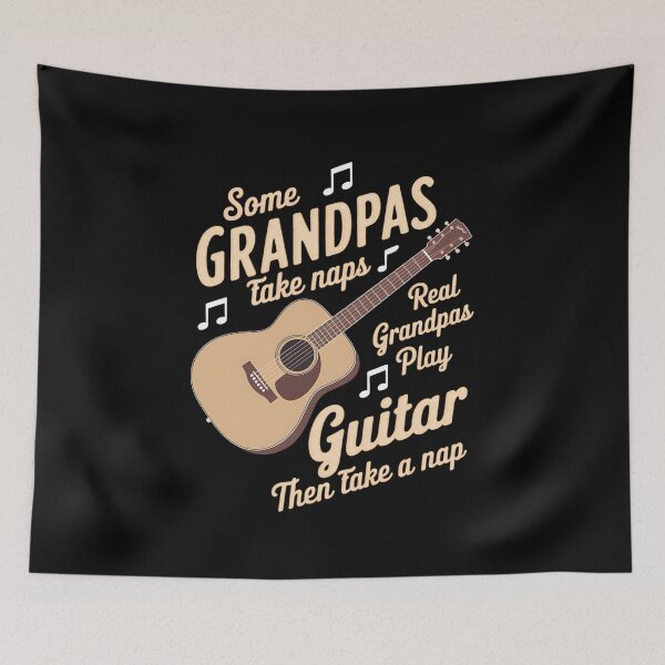 Item preview, Some Grandpas Take Naps Real Grandpas Play Guitar designed and sold by MAKOPOKOShop.