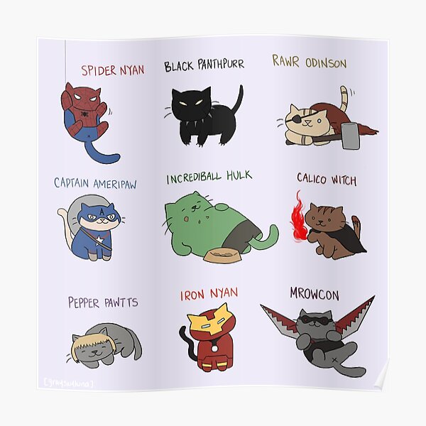 The Avengepurrs Poster