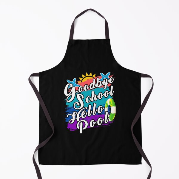Item preview, Goodbye School Hello Pool Funny Summer Beach Design designed and sold by Dmetalx Art Apparel.