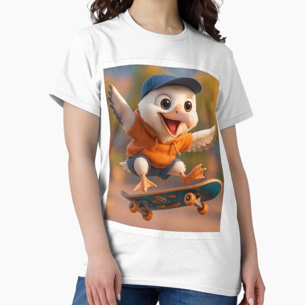 Item preview, Skater Wandering Albatross designed and sold by Sillytoe.