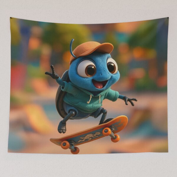 Item preview, Skater Water Beetle designed and sold by Sillytoe.