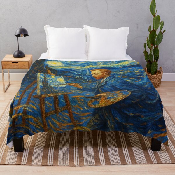 Item preview, Van Gogh in a Swirling Starry Dream designed and sold by lapart.
