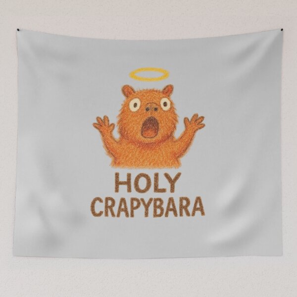 Item preview, Holy Crapybara! designed and sold by Capybarastore_77.