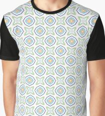 prismatic abstract chromatic art seamless colorful repeat pattern Graphic T-Shirt