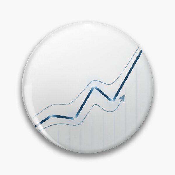 Item preview, Rising Arrows – Minimalist Trading Chart Illustration	 designed and sold by VariedViews.