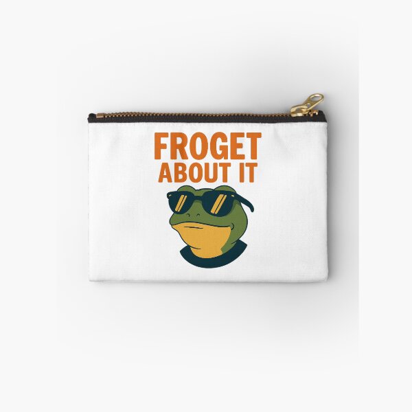 Item preview, Froget About It – Cool Frog Pun  designed and sold by The Junto Shop.
