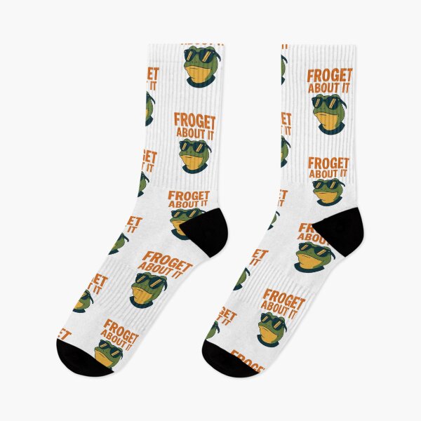 Item preview, Froget About It – Cool Frog Pun  designed and sold by The Junto Shop.
