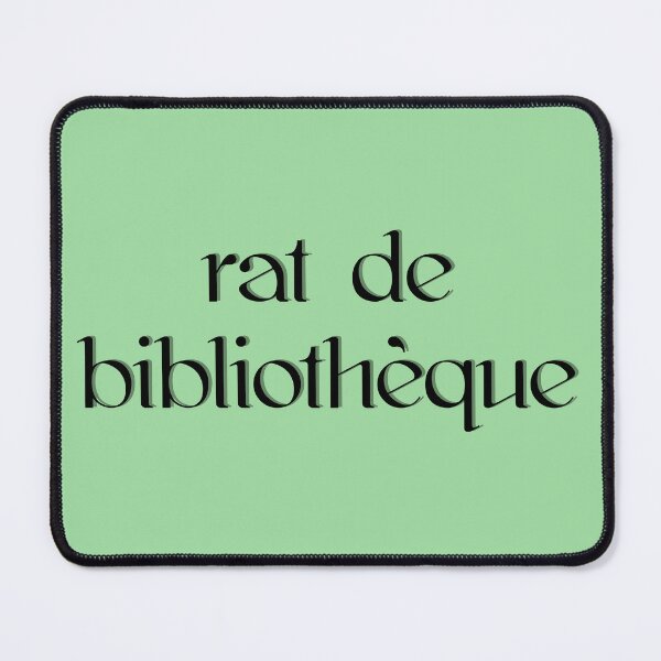 Item preview, rat de bibliothèque designed and sold by PastelMushroom.