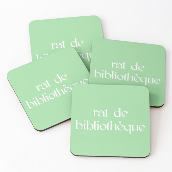 Item preview, rat de bibliothèque (white) designed and sold by PastelMushroom.