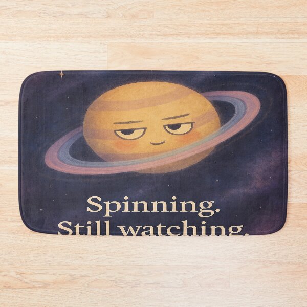 Item preview, Spinning. Still Watching. – Sassy Saturn Design designed and sold by Neovibe Print.