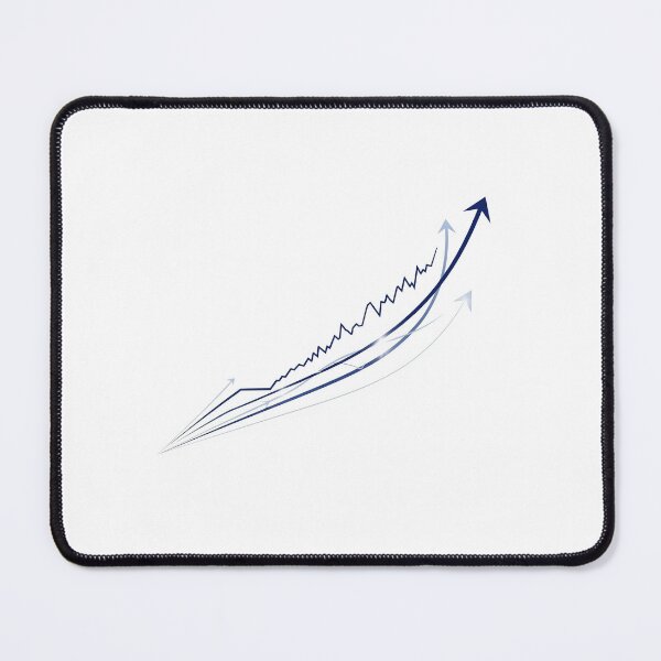 Item preview, Rising Arrows – Minimalist Trading Chart Illustration	 designed and sold by VariedViews.