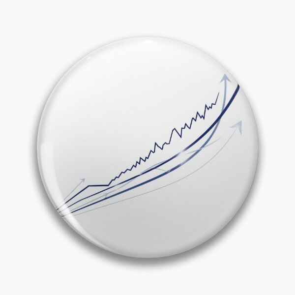Item preview, Rising Arrows – Minimalist Trading Chart Illustration	 designed and sold by VariedViews.