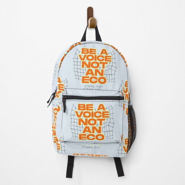 Item preview, Be A Voice Not An Echo - Empowering Grid Text Design designed and sold by mintmono-studio.