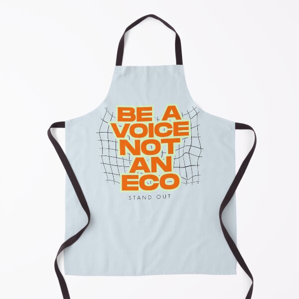 Item preview, Be A Voice Not An Echo - Empowering Grid Text Design designed and sold by mintmono-studio.
