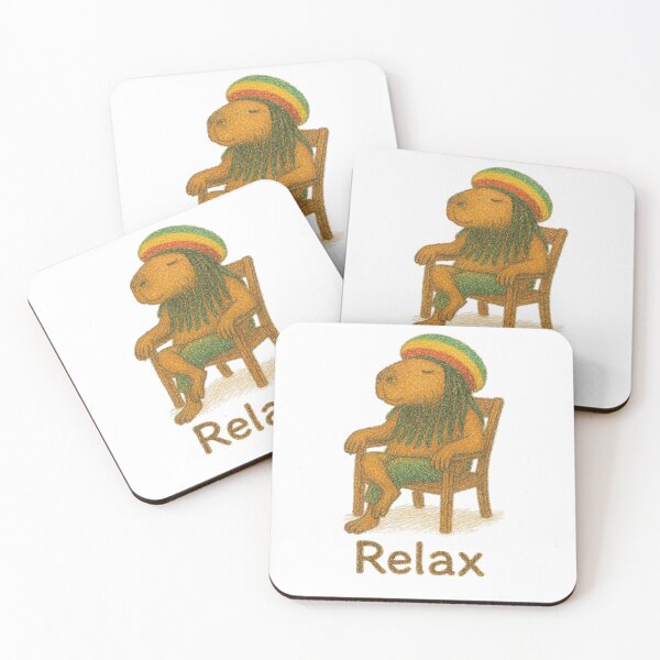 Item preview, Relaxed Capybara designed and sold by Capybarastore_77.