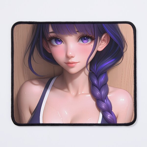 Item preview, Raiden Shogun Genshin Impact Alluring Purple Look Stylish Anime Girl Waifu Game designed and sold by mildaclairmo.