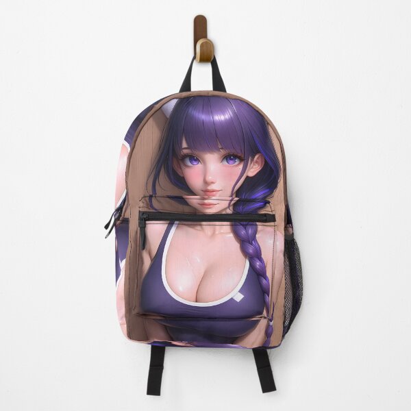 Item preview, Raiden Shogun Genshin Impact Alluring Purple Look Stylish Anime Girl Waifu Game designed and sold by mildaclairmo.