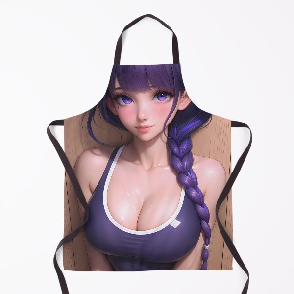 Item preview, Raiden Shogun Genshin Impact Alluring Purple Look Stylish Anime Girl Waifu Game designed and sold by mildaclairmo.