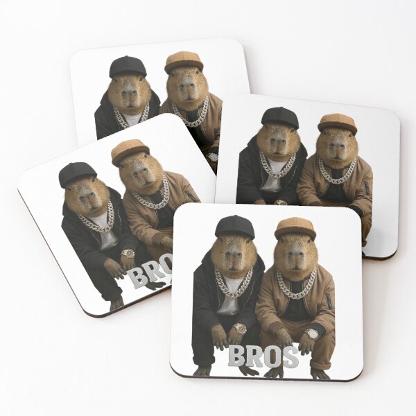Item preview, Capy Bros designed and sold by Capybarastore_77.