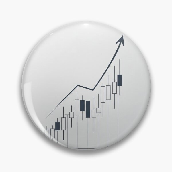 Item preview, Rising Arrows – Minimalist Trading Chart Illustration	 designed and sold by VariedViews.