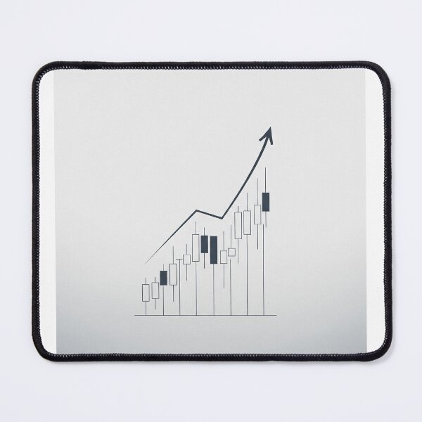 Item preview, Rising Arrows – Minimalist Trading Chart Illustration	 designed and sold by VariedViews.