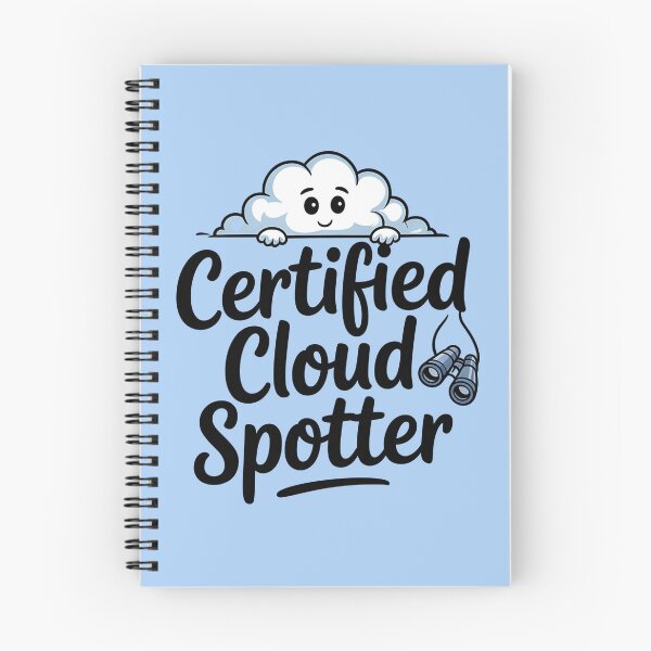 Item preview, Weather Watcher Cloud Spotter Graphic designed and sold by Bliss Find And Design.