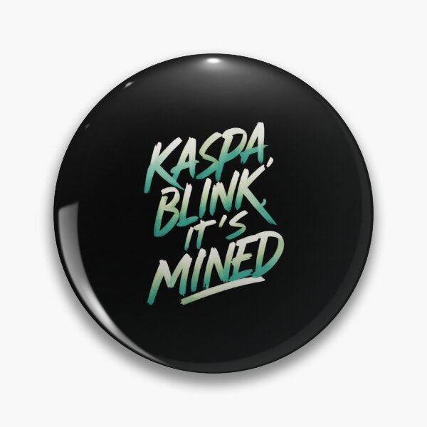 Item preview, Kaspa Doesn't Sleep. Blocks Don’t Wait. designed and sold by RadDeck.