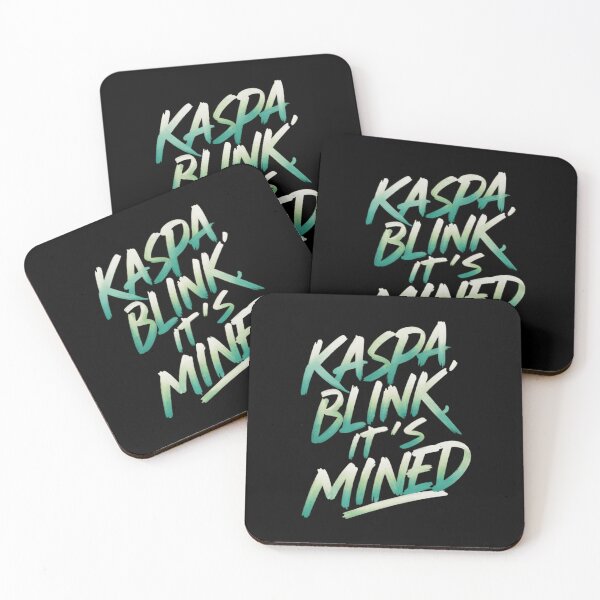Item preview, Kaspa Doesn't Sleep. Blocks Don’t Wait. designed and sold by RadDeck.