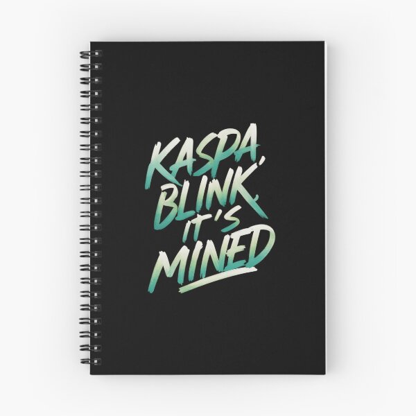 Item preview, Kaspa Doesn't Sleep. Blocks Don’t Wait. designed and sold by RadDeck.