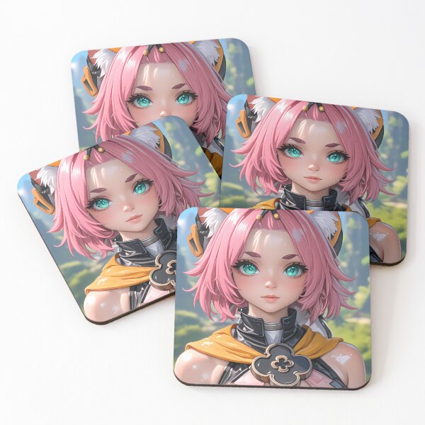 Item preview, Diona Hero Look Woodland Calm Genshin Impact Game Girl designed and sold by mildaclairmo.