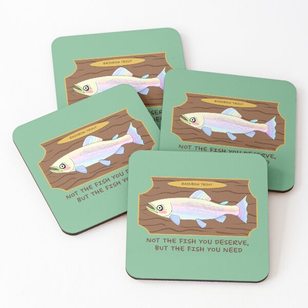Item preview, Rainbow Trout - Happy Pride designed and sold by DumpsterCreatif.