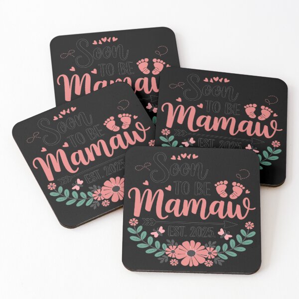 Item preview, Soon To Be Mamaw Est. 2025 New Baby Pregnancy Announcement designed and sold by MAKOPOKOShop.